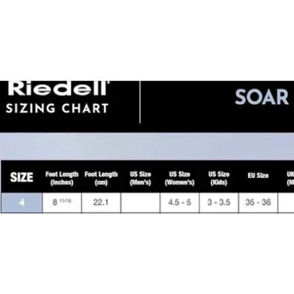 Riedell Soar Ice Skates Gray Onyx Adult Size 4 US Kids 3 3.5 Women's 4.5 5 - Picture 8 of 8